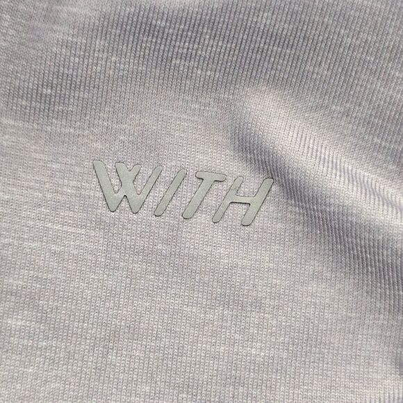 Peloton x WITH Women's S Sails High Waist Geometric Grey Athletic Leggings - Picture 13 of 15